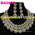 hot selling pearl and crystal necklace